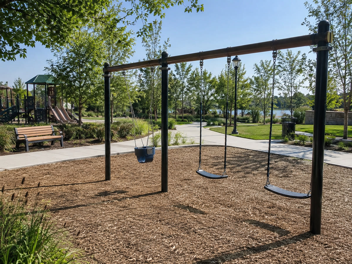 Salıncak ve park ekipmanları